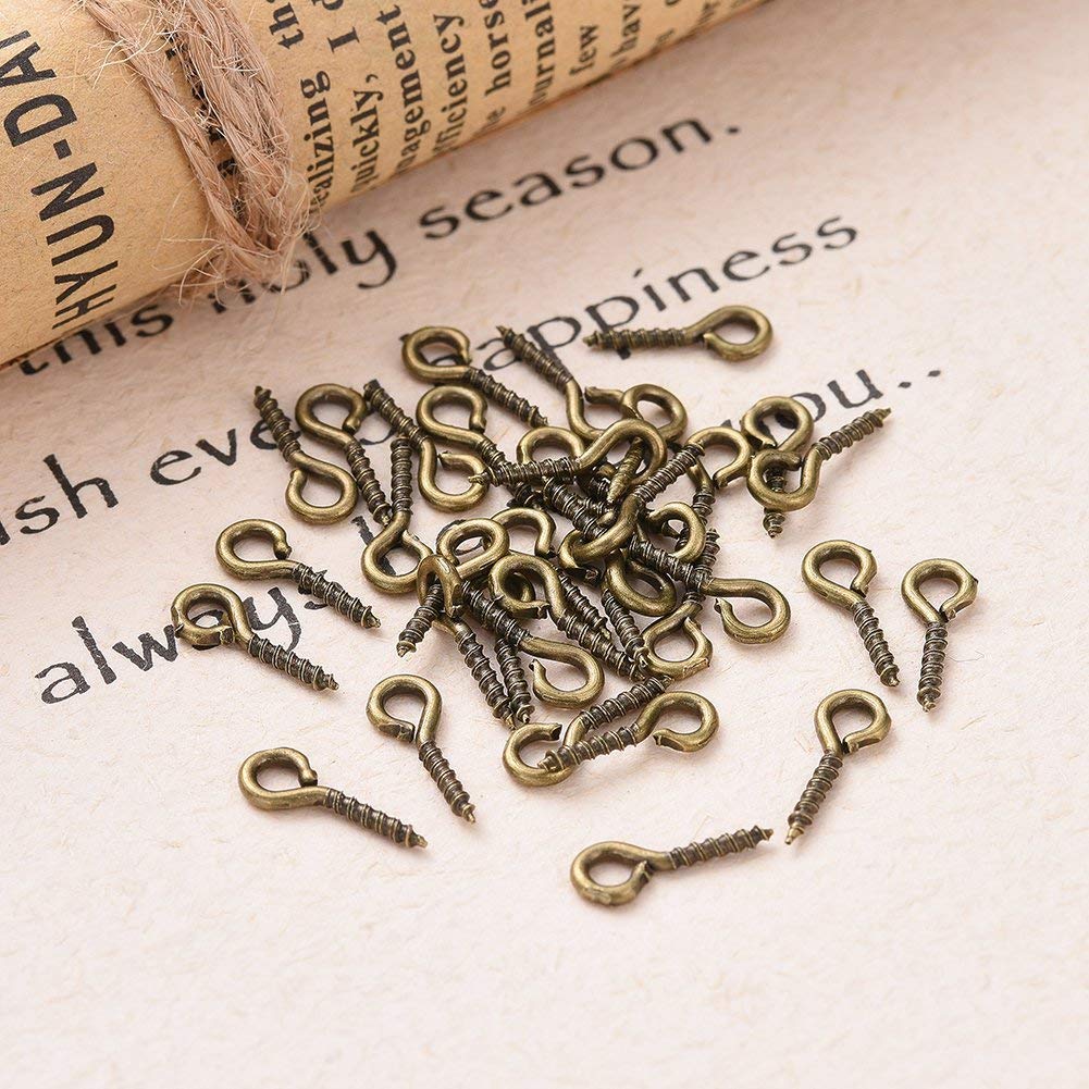 ミニメタルフープ ペグスクリューアイピン (ゴールド) Amazon.co.jp: Shapenty ミニメタルフープ ペグスクリューアイ